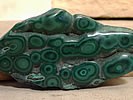 Malachite gemstone