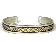 silver bangle necklace